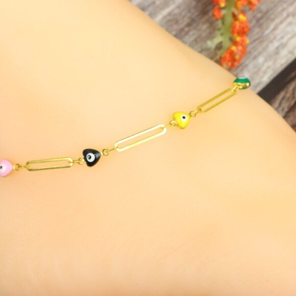 "Elegant Handmade Anklet – Delicate Jewelry for Women, MAR091484 - Picture 6 of 10